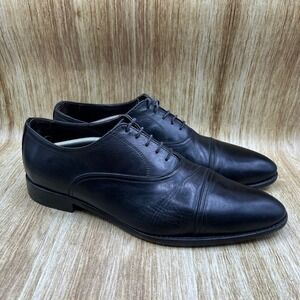 To Boot New York Men's Size 13 Black Cap Toe Oxfords Derby Dress‎ Shoes